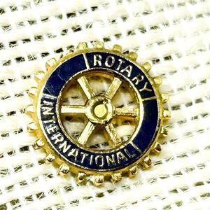 Vintage‎ Goldtone Rotary International Pin